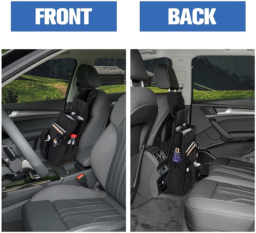 Αποθήκευση μπροστινό Backseat τσαντών διοργανωτών κορμών αυτοκινήτων με τη μετακινούμενη πιό δροσερή τσάντα 12.8X4.7X17.2»