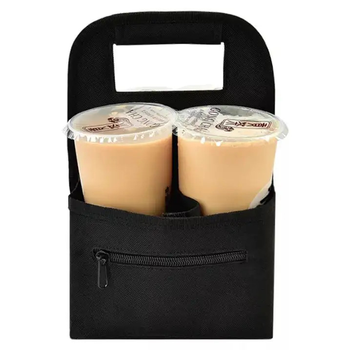Φορητή τσάντα αποθήκευσης καφέ, 10 * 7 ίντσες Custom Coffee Cup Sleeves