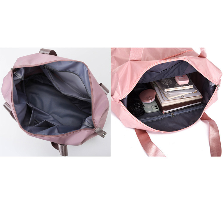 Κυλώντας αθλητικό Duffel γυναίκα αδιάβροχο 10.63x21.65x7.09 πολυεστέρα 210D τσαντών ταξιδιού»